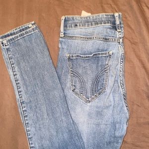 Distressed Hollister skinny jeans